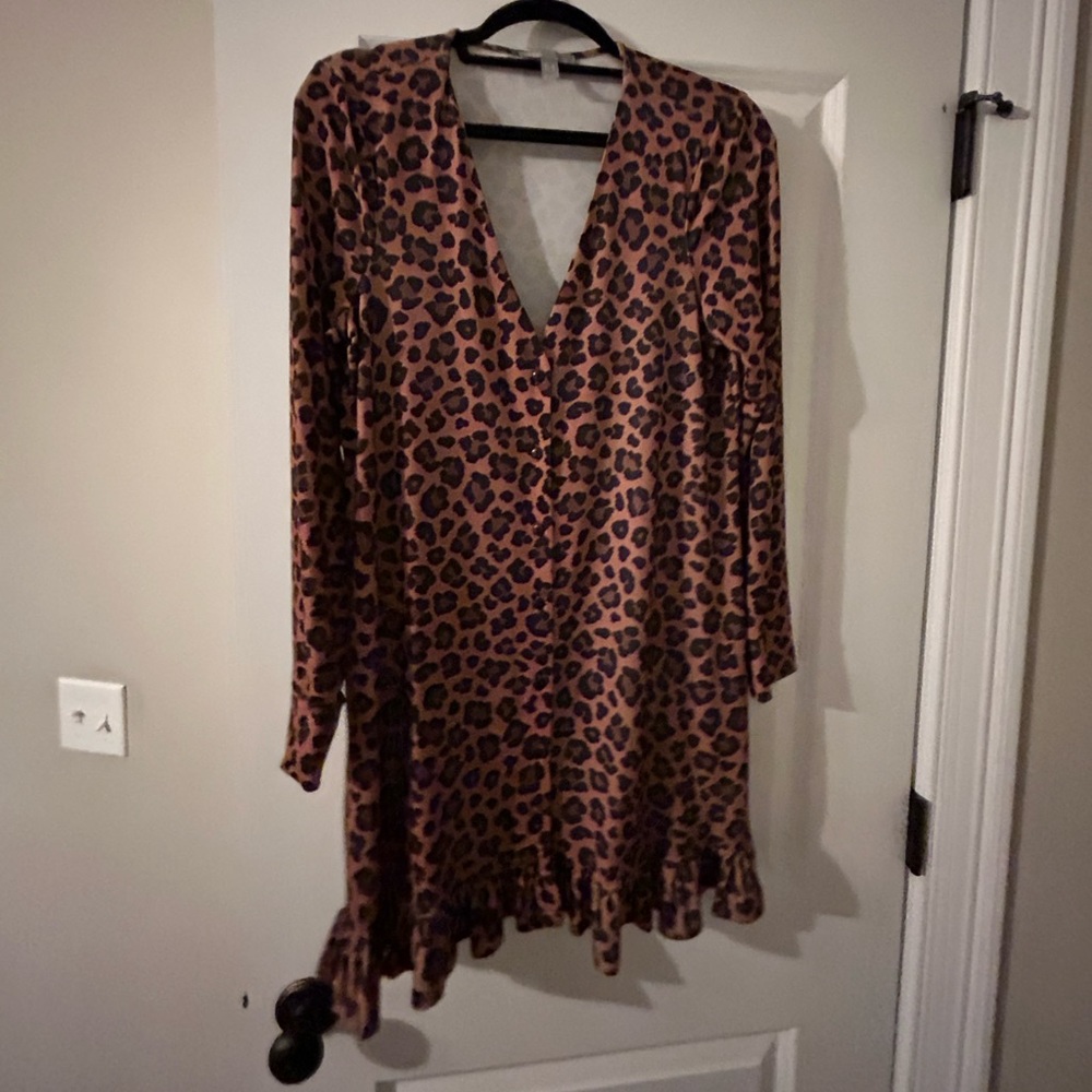 ASOS leopard dress